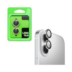 Protetor de Vidro da Câmera Traseira para Apple iPhone 17 Prata